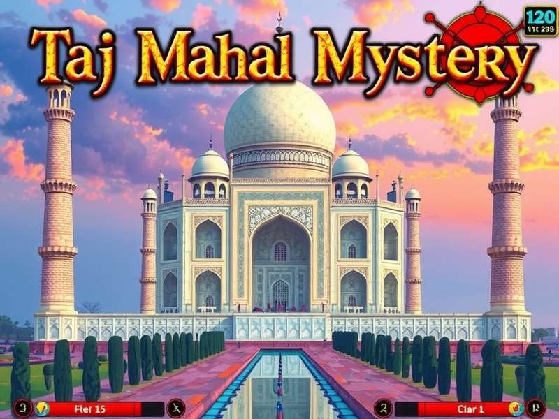 Taj Mahal Mystery Game Cover