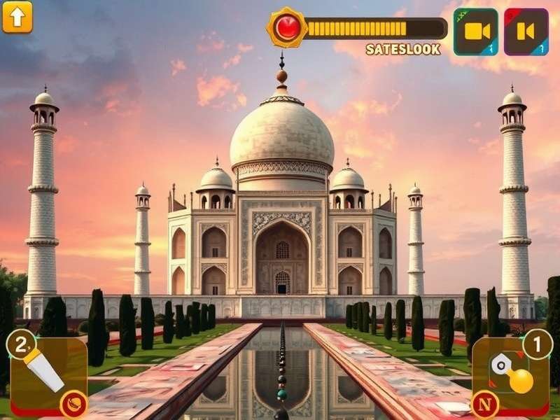 Taj Mahal Mystery Gameplay Screenshot